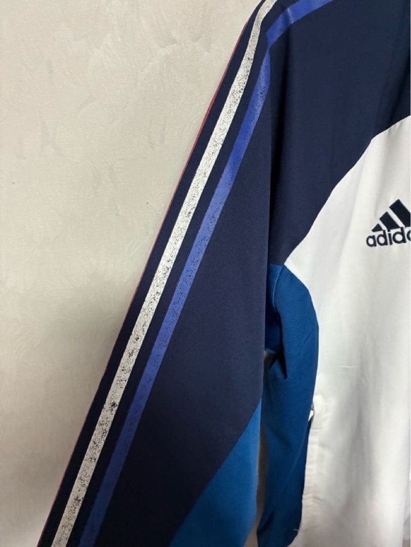 adidas アディダス フランス代表 ナイロンジャケット Mサイズ メッシュ