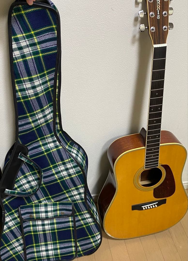 【美品】Morris MD-512 アコースティックギター（ケース付、弦なし）