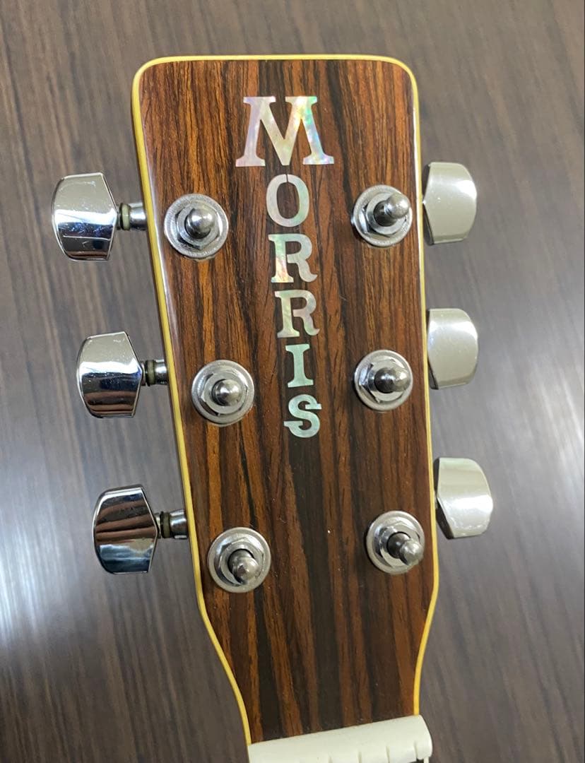 【美品】Morris MD-512 アコースティックギター（ケース付、弦なし）