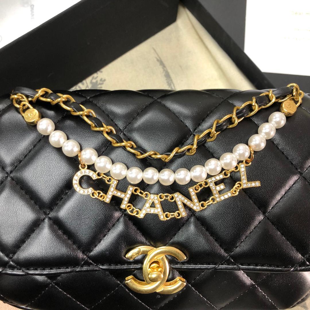 新品❤️未使用品 ブラックレザー ショルダーバッグ