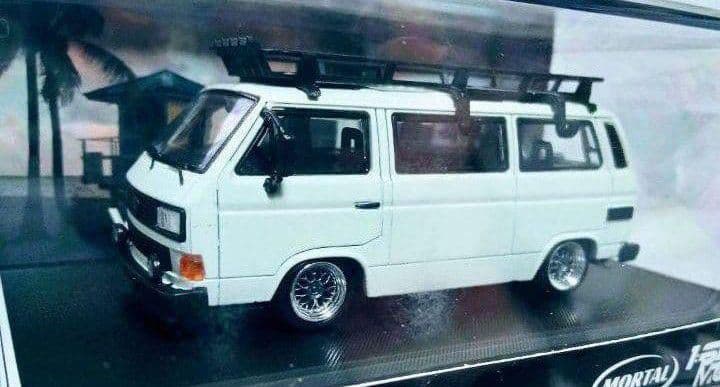 ⚠️在庫僅か■1/64MORTAL【VOLKSWAGEN・T3】ホワイト《新品》