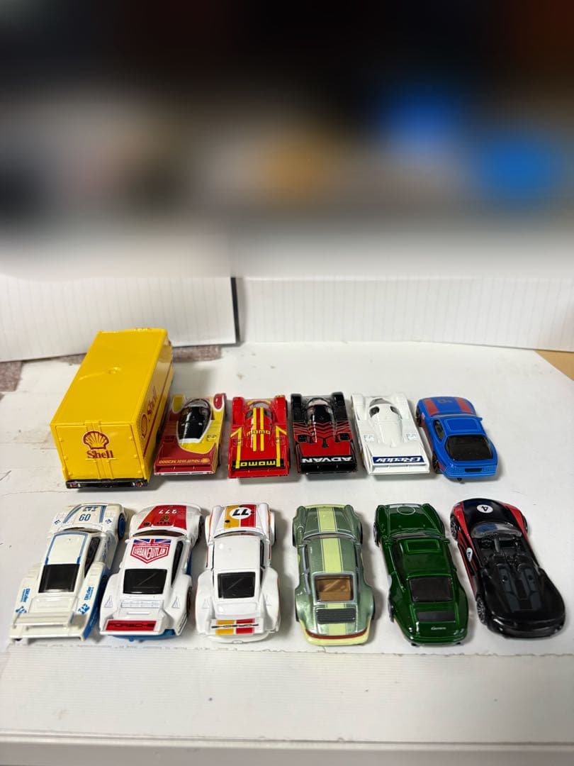 ホットウィールミニカー ポルシェレースカー 12台セット