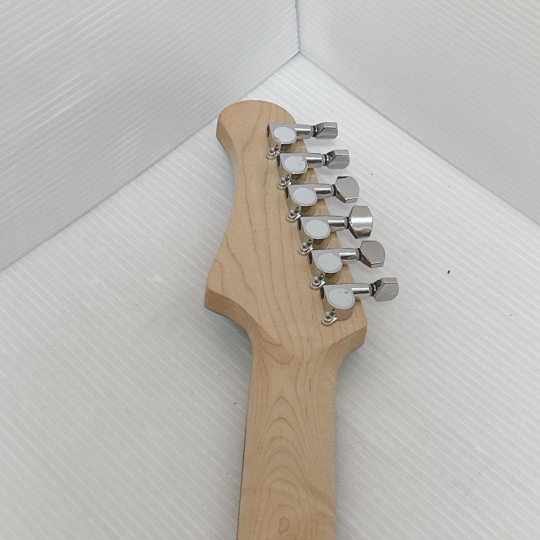 【動作OK】　ストラトタイプ　エレキギター　ブランド不明　現状渡し