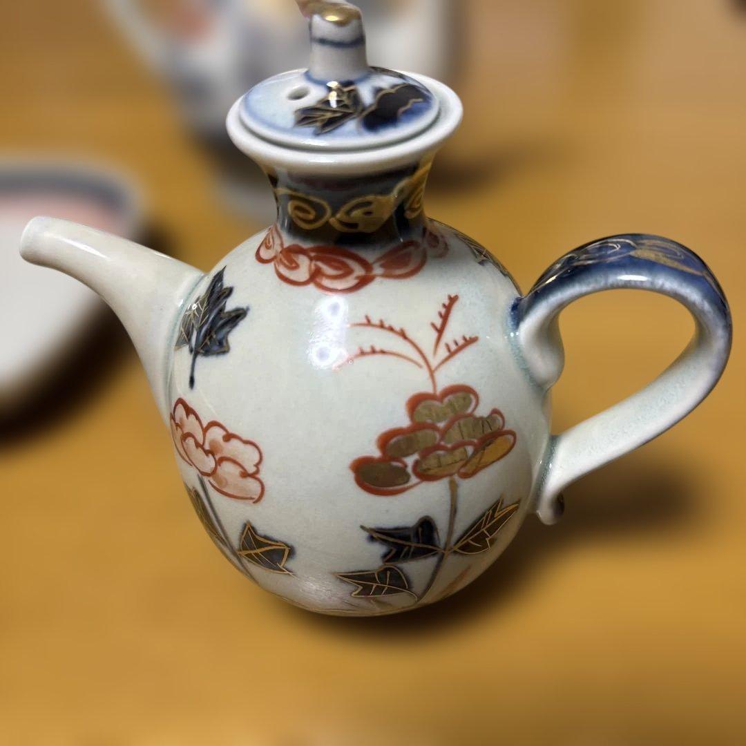 林九郎窯　古伊万里牡丹　調味料揃　新品未使用