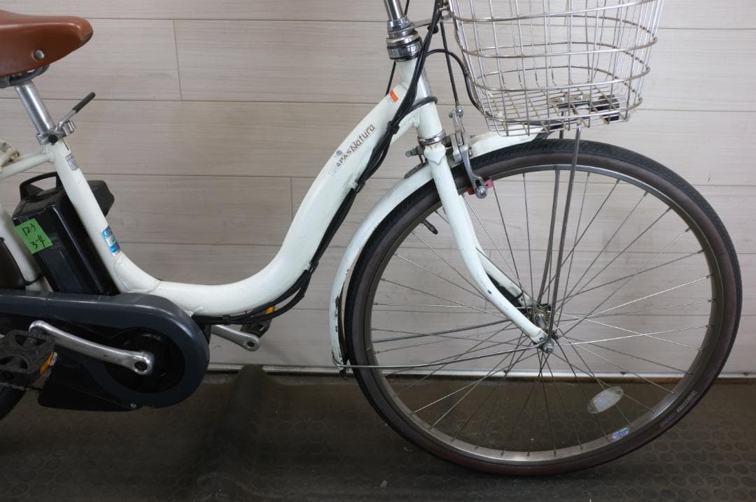 電動自転車ヤマハPAS　Natura　26インチ　3段　12.3Ah充電器あり