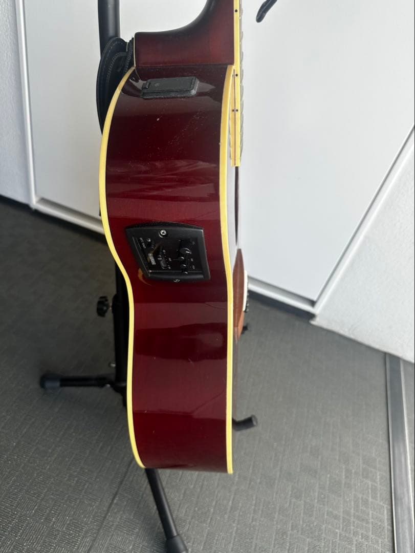 Yamaha アコースティックギター ワインレッド