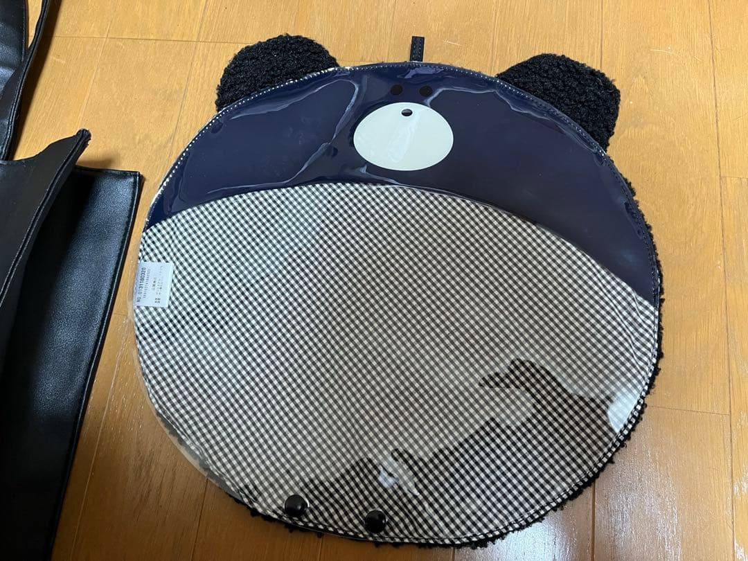 トートバッグ　推し活バッグ　うちわケース