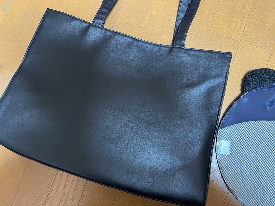 トートバッグ　推し活バッグ　うちわケース