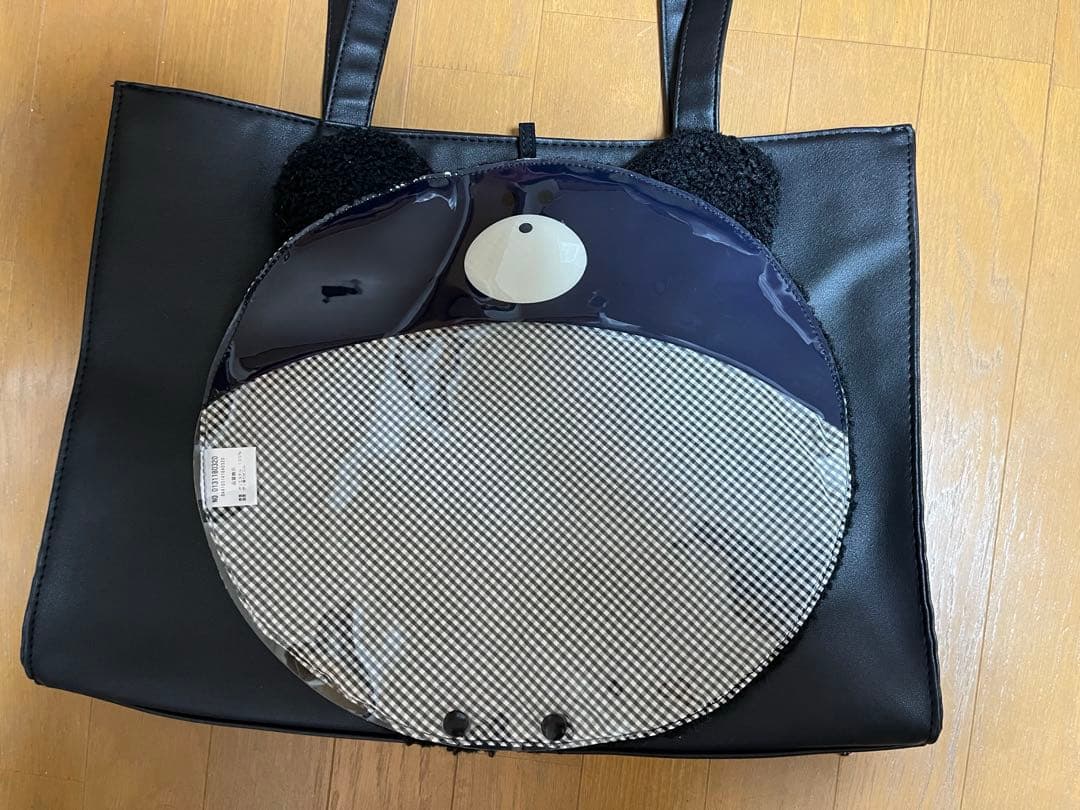 トートバッグ　推し活バッグ　うちわケース