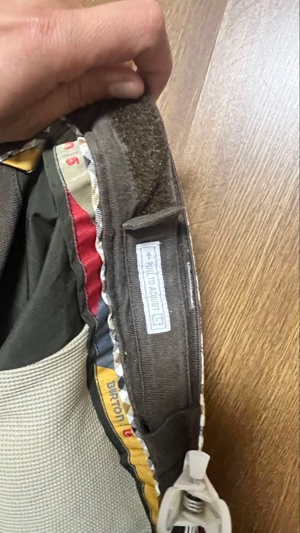 Burton チェック柄 スノーボードパンツ