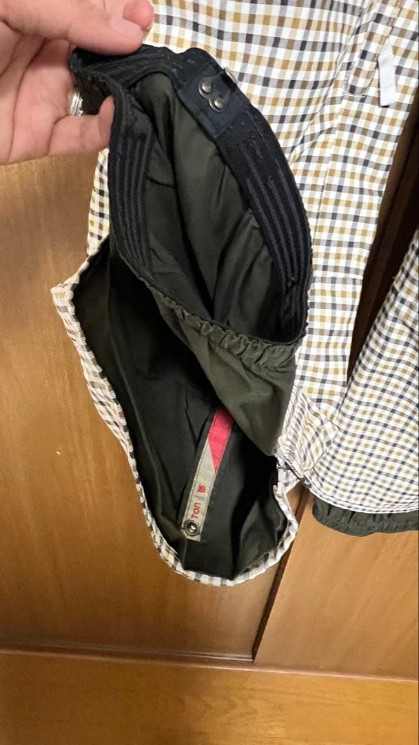 Burton チェック柄 スノーボードパンツ