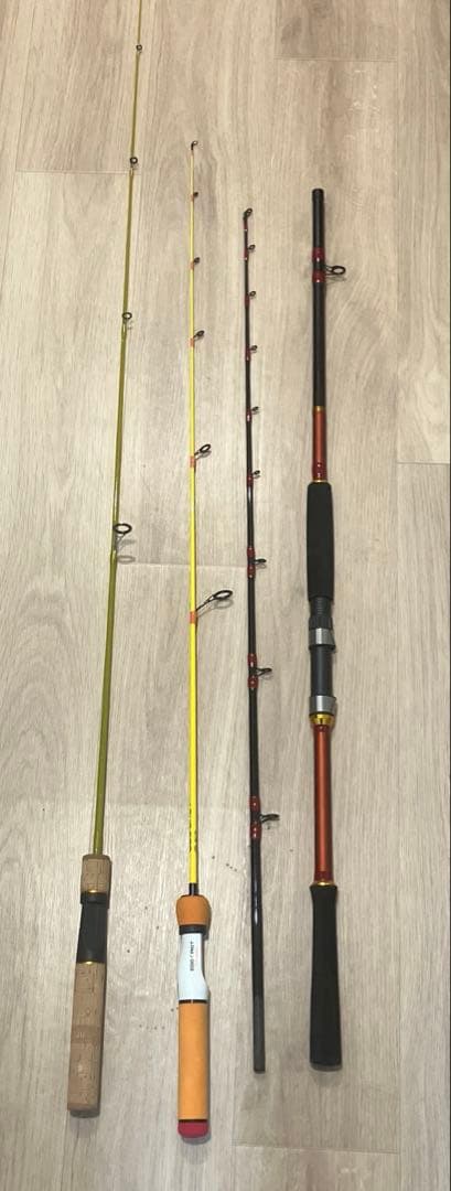 【ロッドまとめ売り】タコロッド　鱒レンジャー　エッグキャストタフ