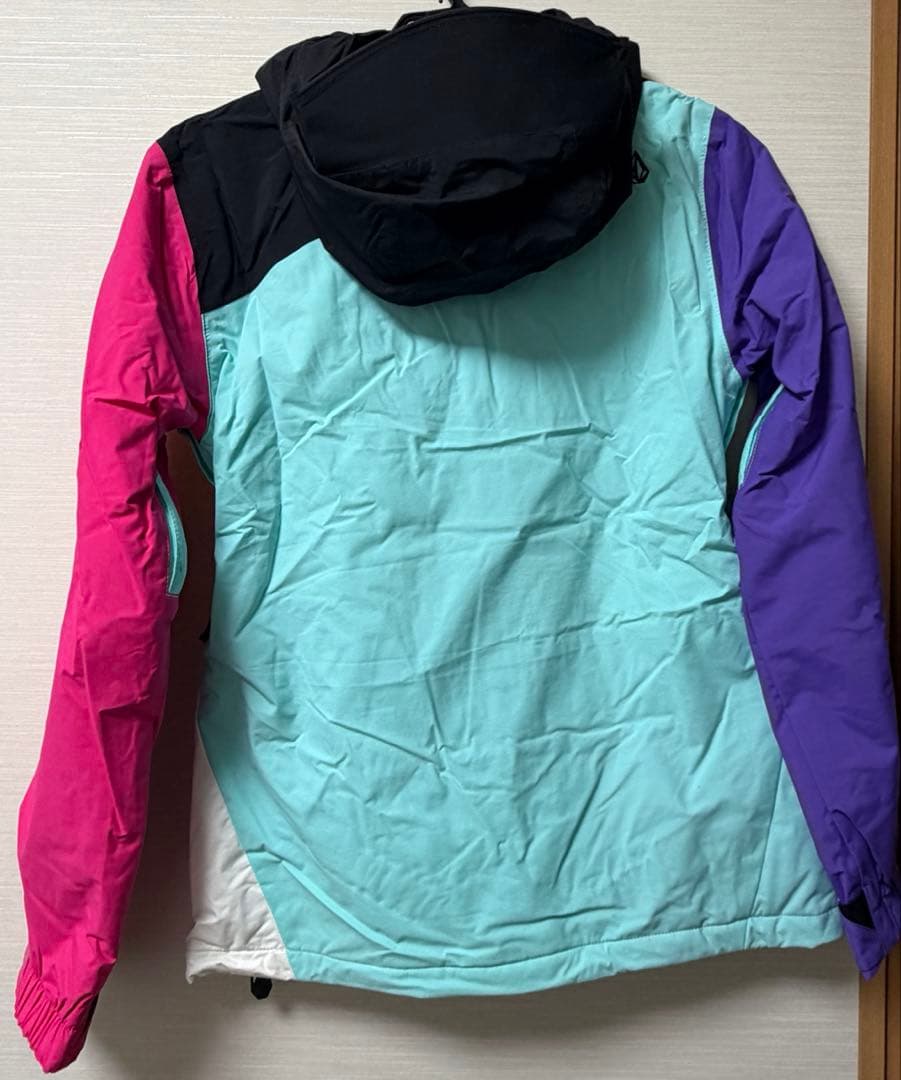 VOLCOM 上下セット 女性用スノーボードウェア マルチカラー