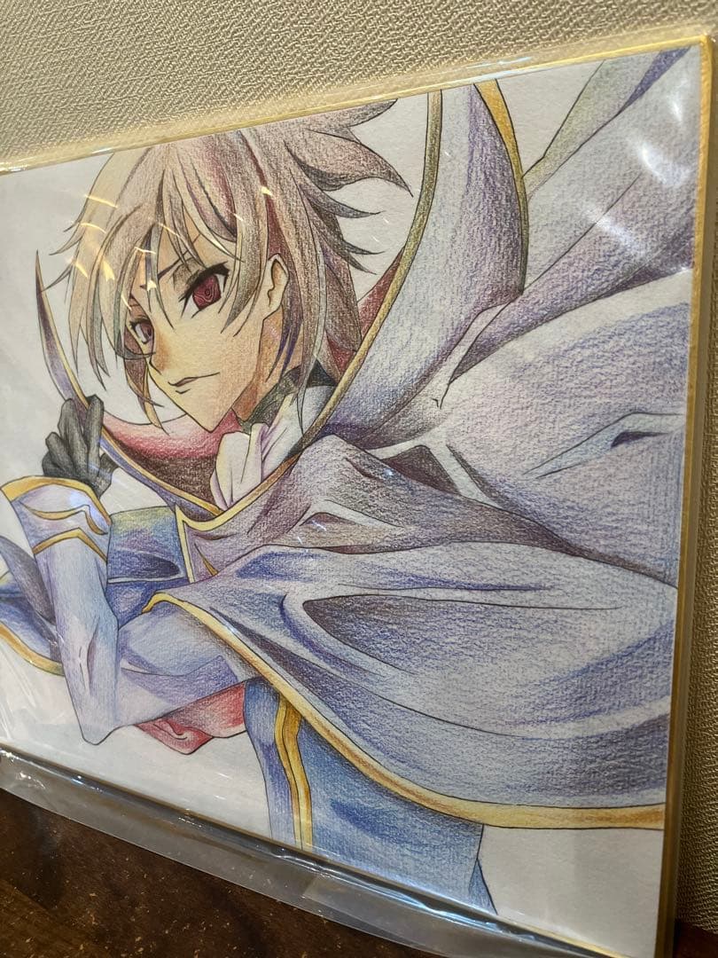 コードギアス、アニメ風イラスト 男性キャラクター❣️ コードギアス❣️