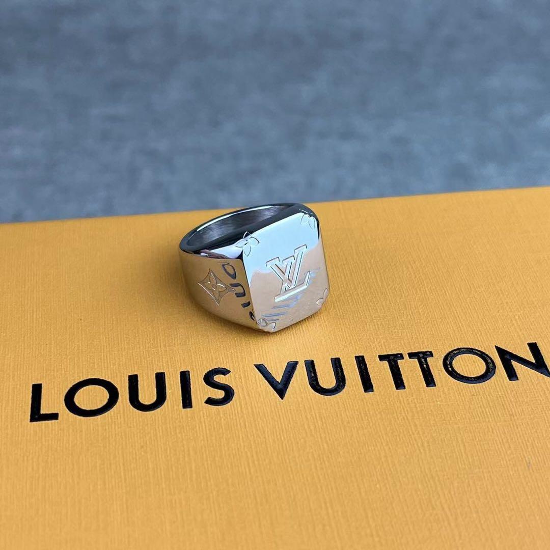 ルイヴィトン ノベルティ シグネットリング モノグラム LV