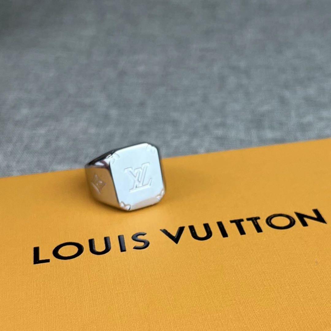 ルイヴィトン ノベルティ シグネットリング モノグラム LV