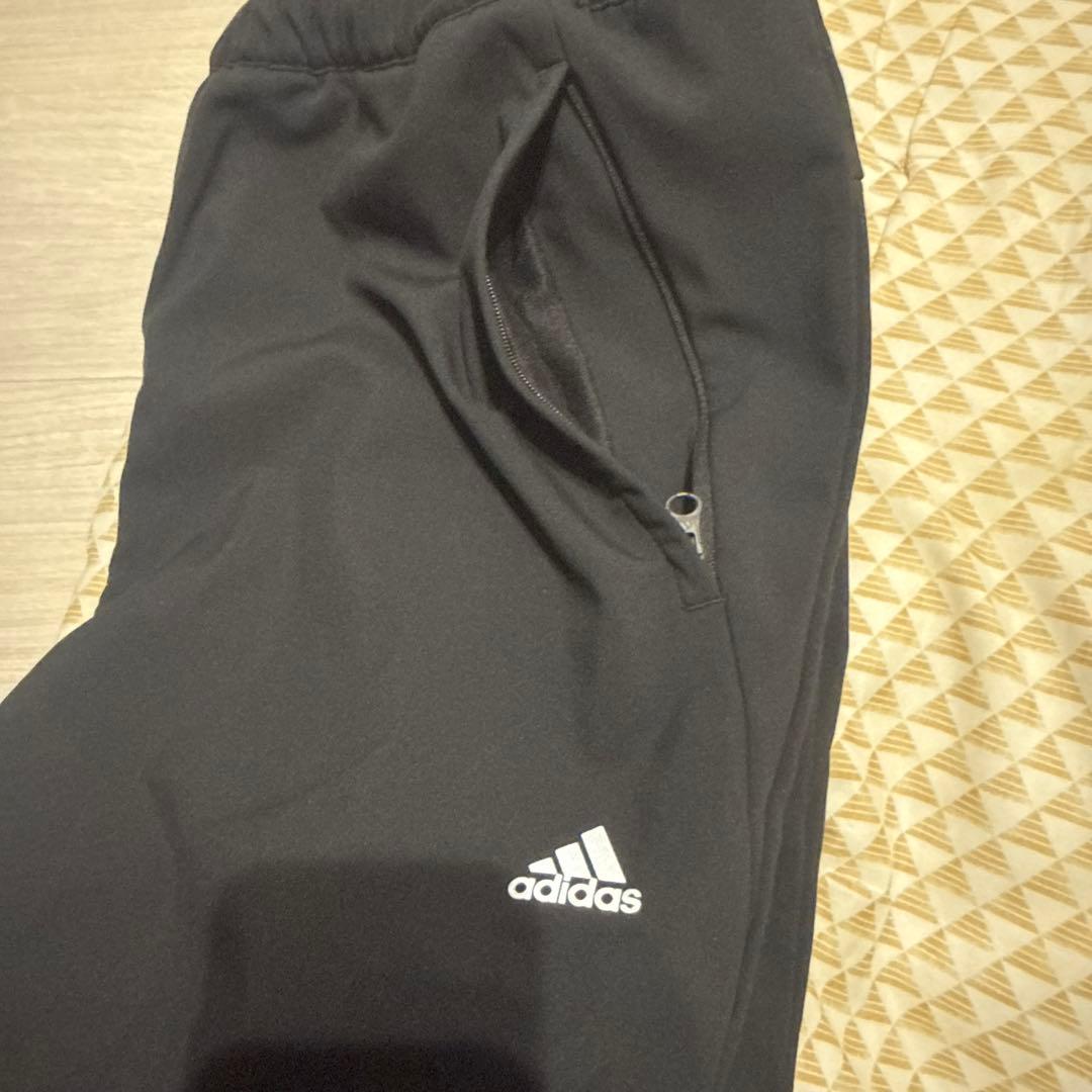 adidas グレーアウター adidas ブラックパンツ 単品購入も可