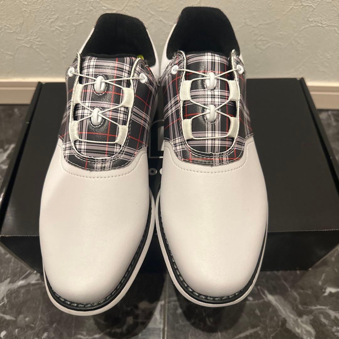 新品　FootJoy フットジョイ　ゴルフシューズ ホワイト　22.5cm