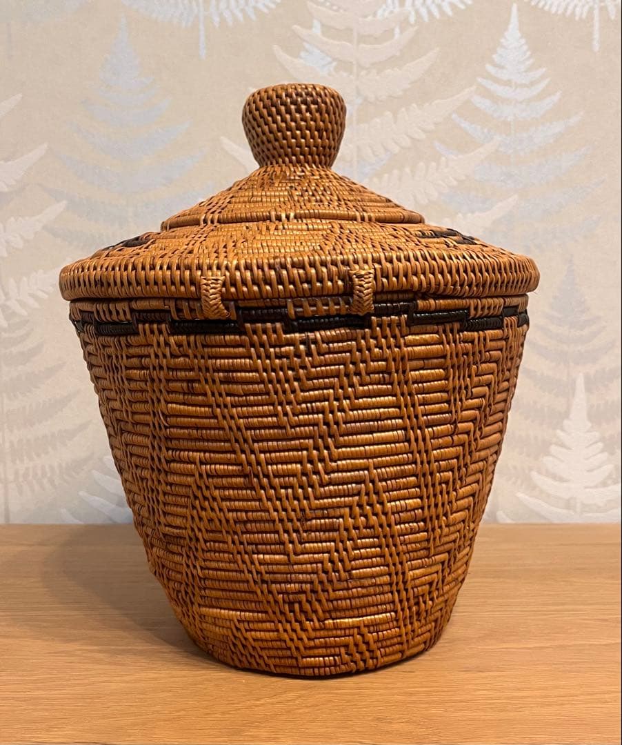 アタ 蓋付き かご バスケット ASHITABA