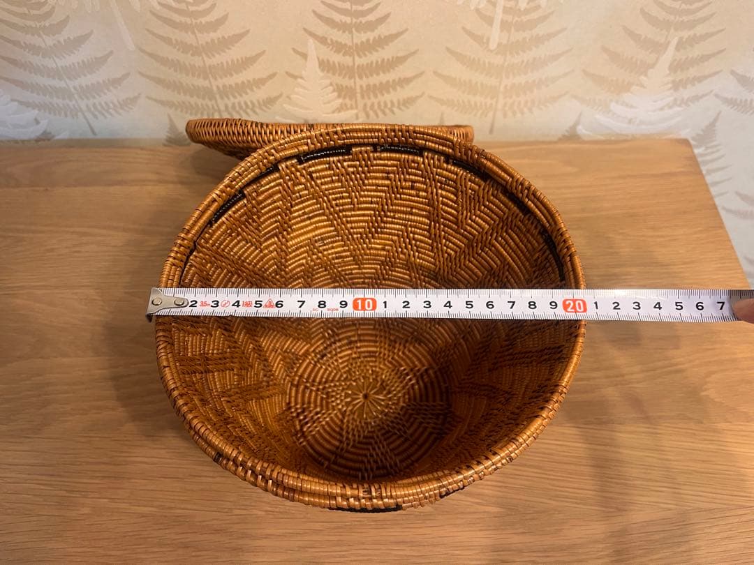 アタ 蓋付き かご バスケット ASHITABA