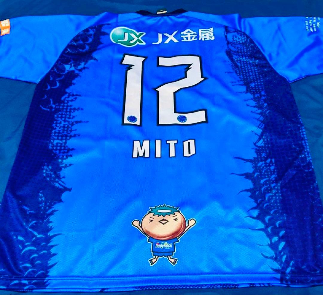 新品　水戸ホーリーホック 12 MITO 応援ユニフォーム　Ｔシャツ LL