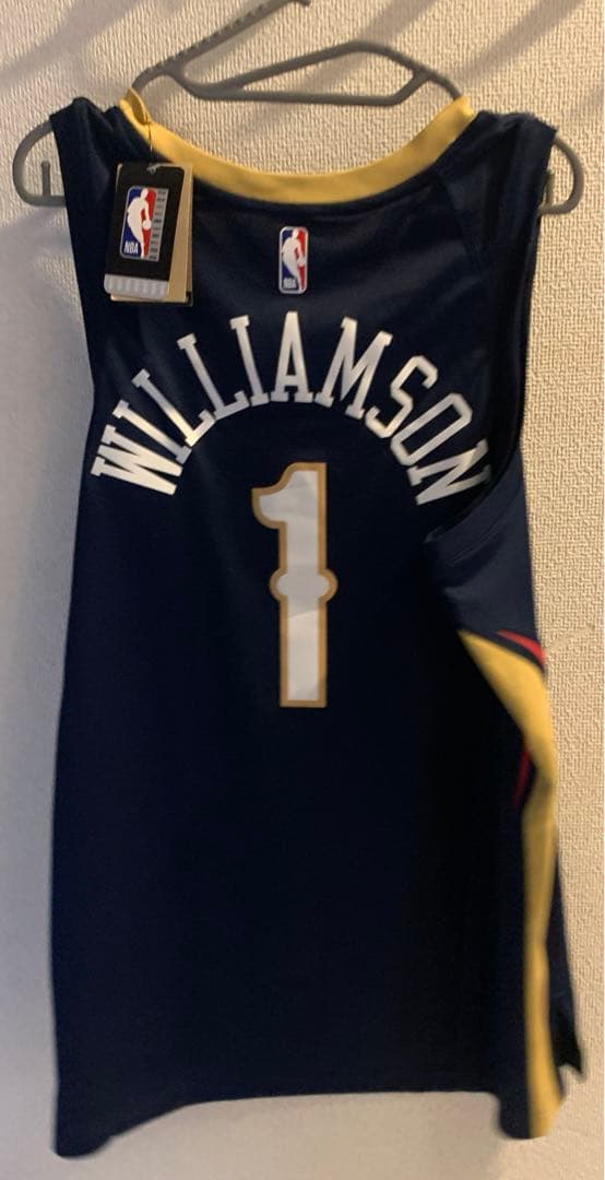 訳あり　Lサイズ　NBA ザイオン・ウィリアムソン　ニューオーリンズ・ペリカンズ