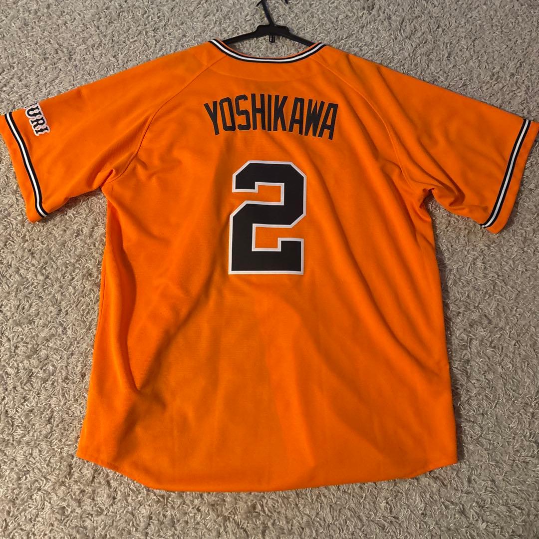 巨人　吉川尚輝　橙魂　ユニフォーム　XL