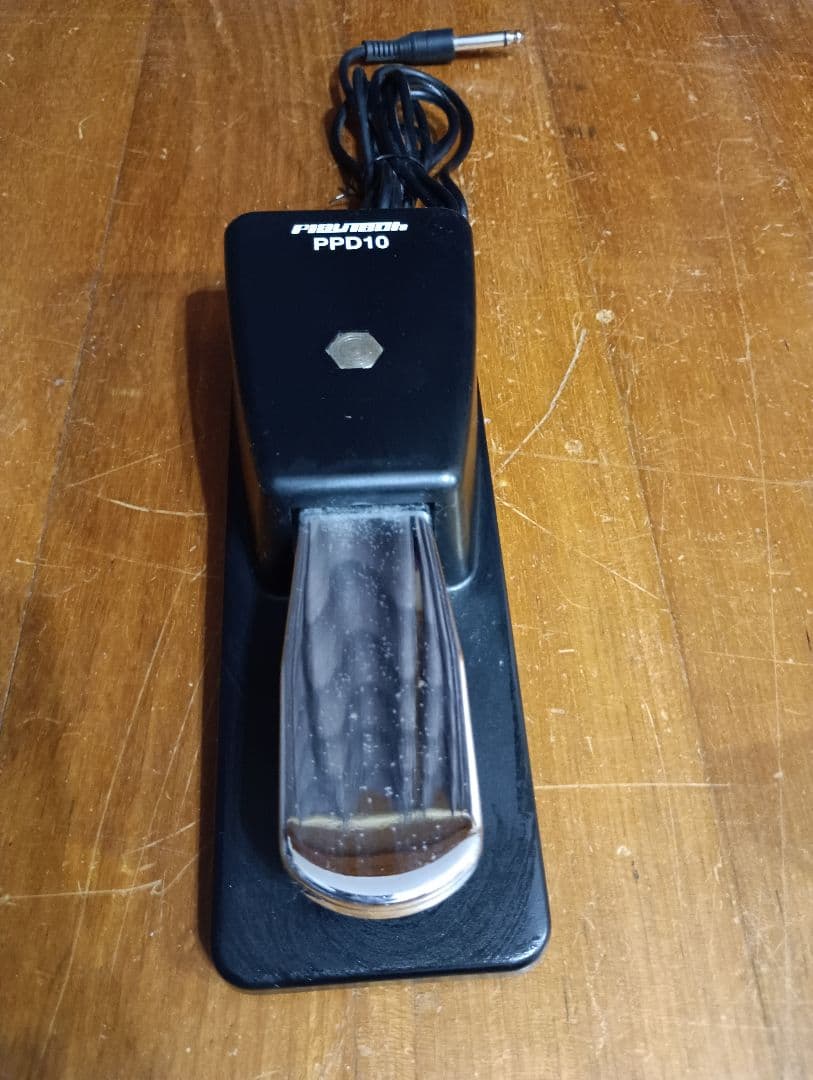 【音出し確認済み・美品】PlayTech 61鍵キーボード スタンド&ペダルつき