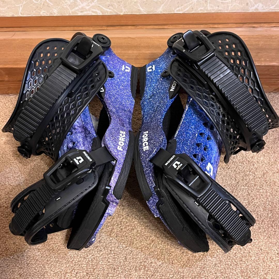 UNION FORCE M スノーボード ビンディング 人気カラー 美品