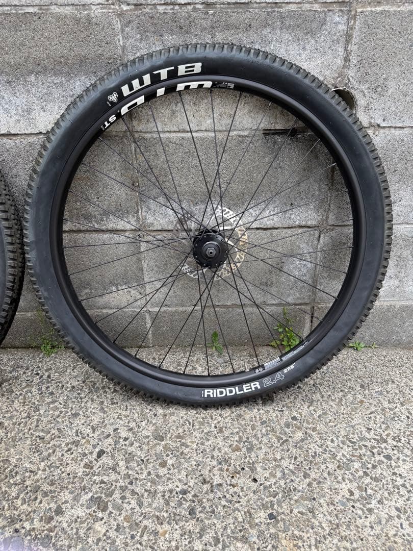 SURLY ブリッジクラブ完成車外し ホイール 前後セット タイヤローター付き