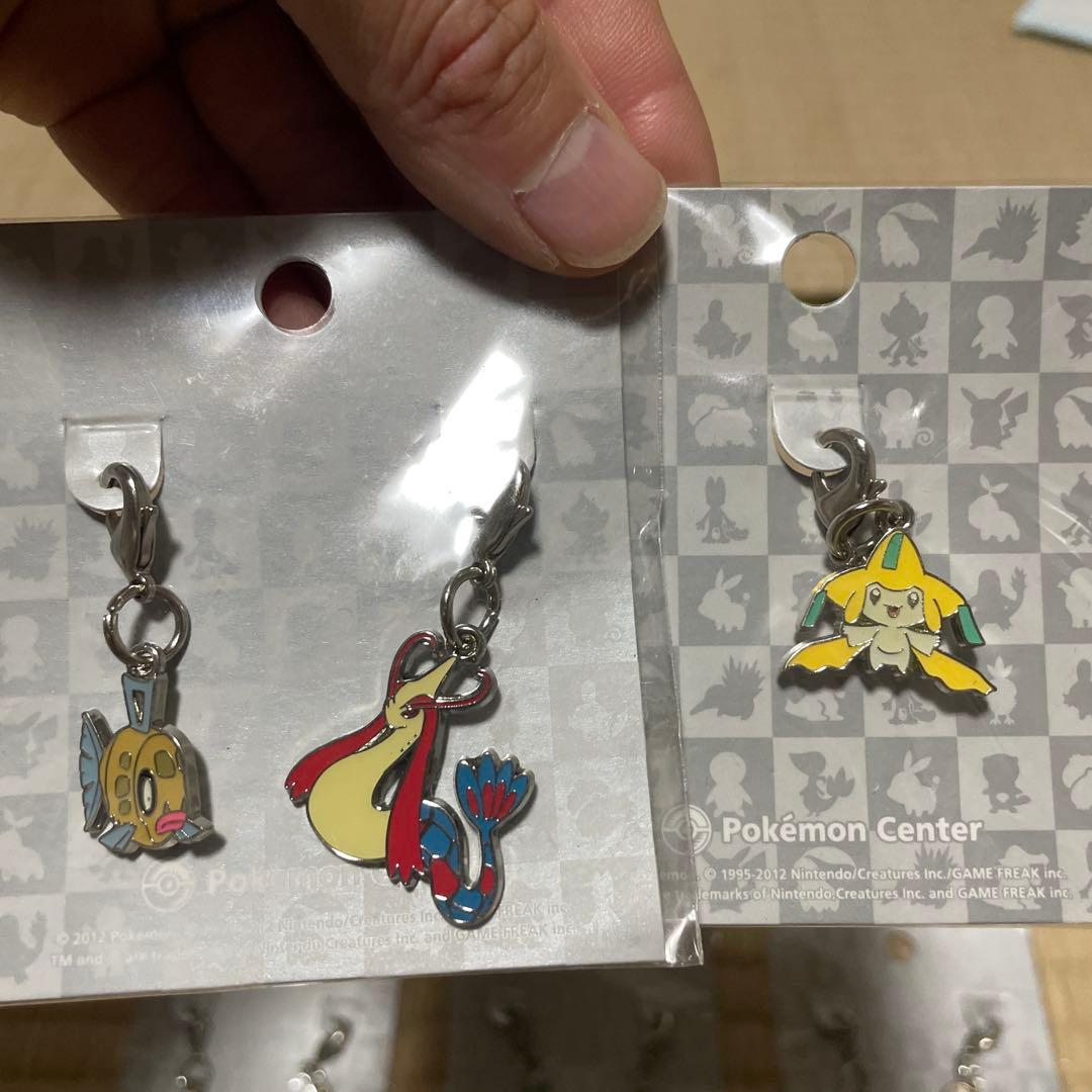 【未開封】2012 ポケモンセンター　メタルチャーム　5個まとめ売り