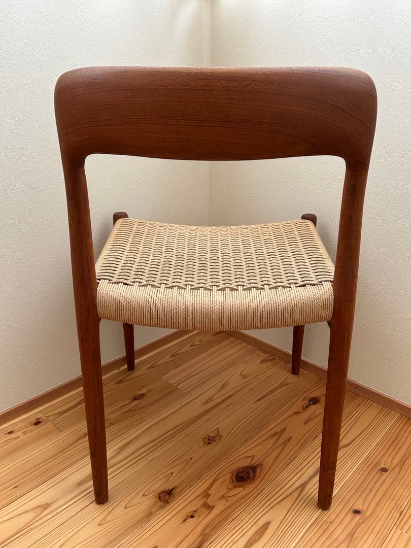Niels Moller Model 75 チーク モラー　Yチェア　ウェグナー