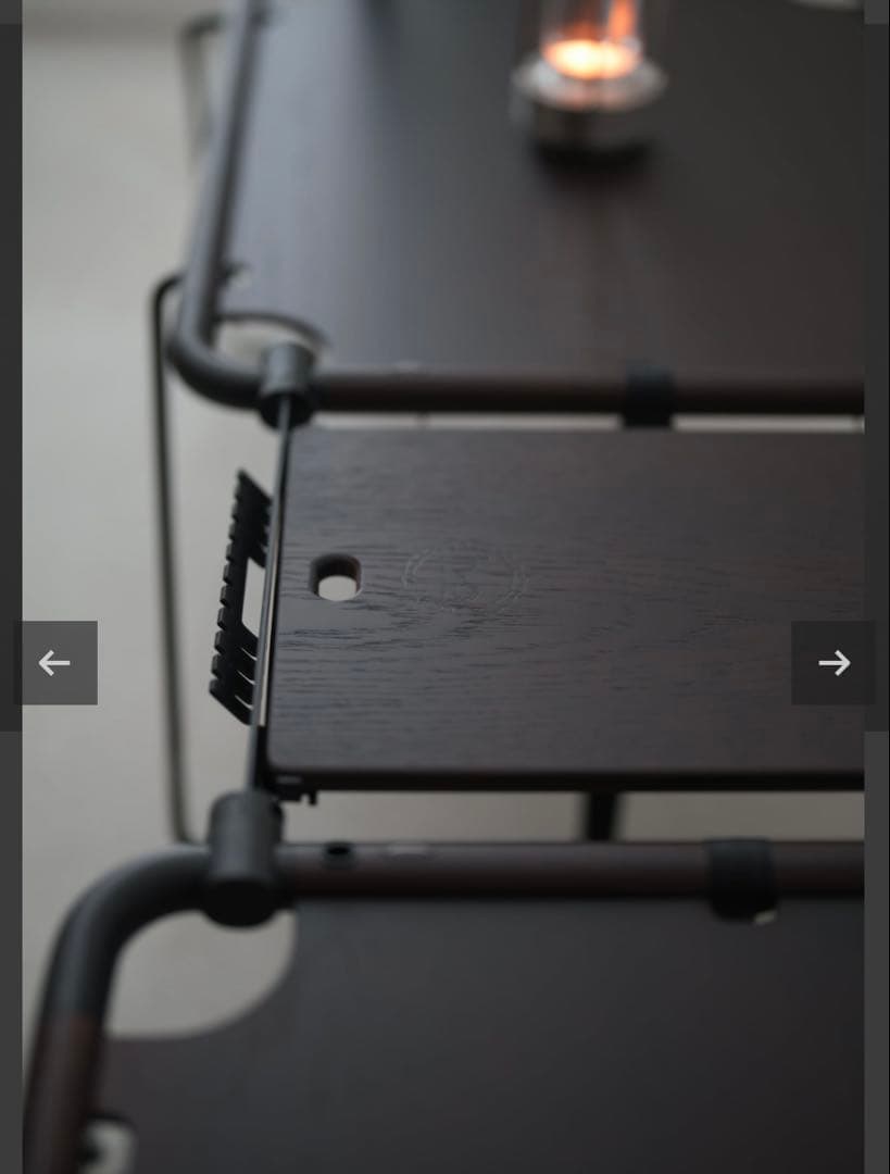 テーブル・チェア・ハンモック hxo Design One Unit Table Deep Brown