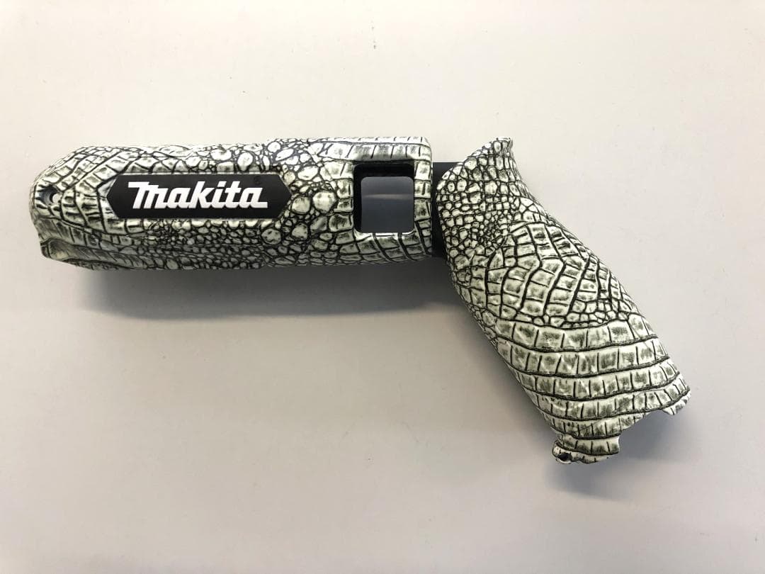 マキタ　インパクトドライバー　TD022用　外装　蓄光グリーン・クロコダイル柄