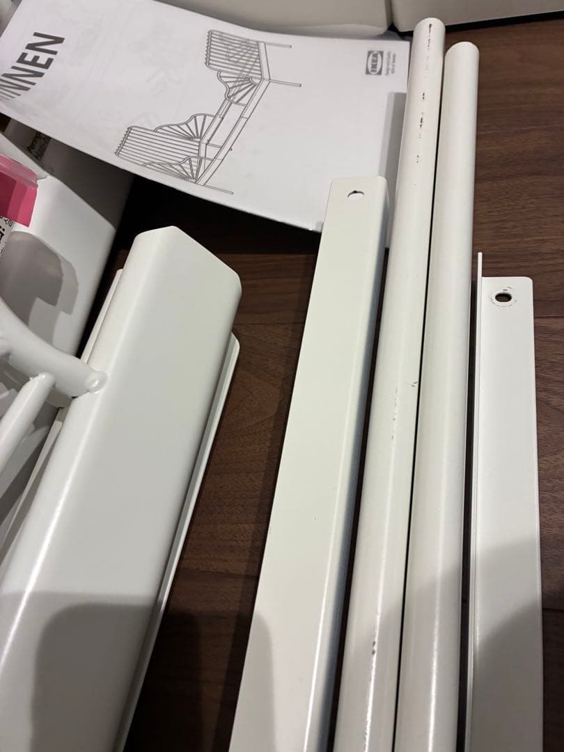 IKEA MINNEN シングルベッドフレーム ホワイト