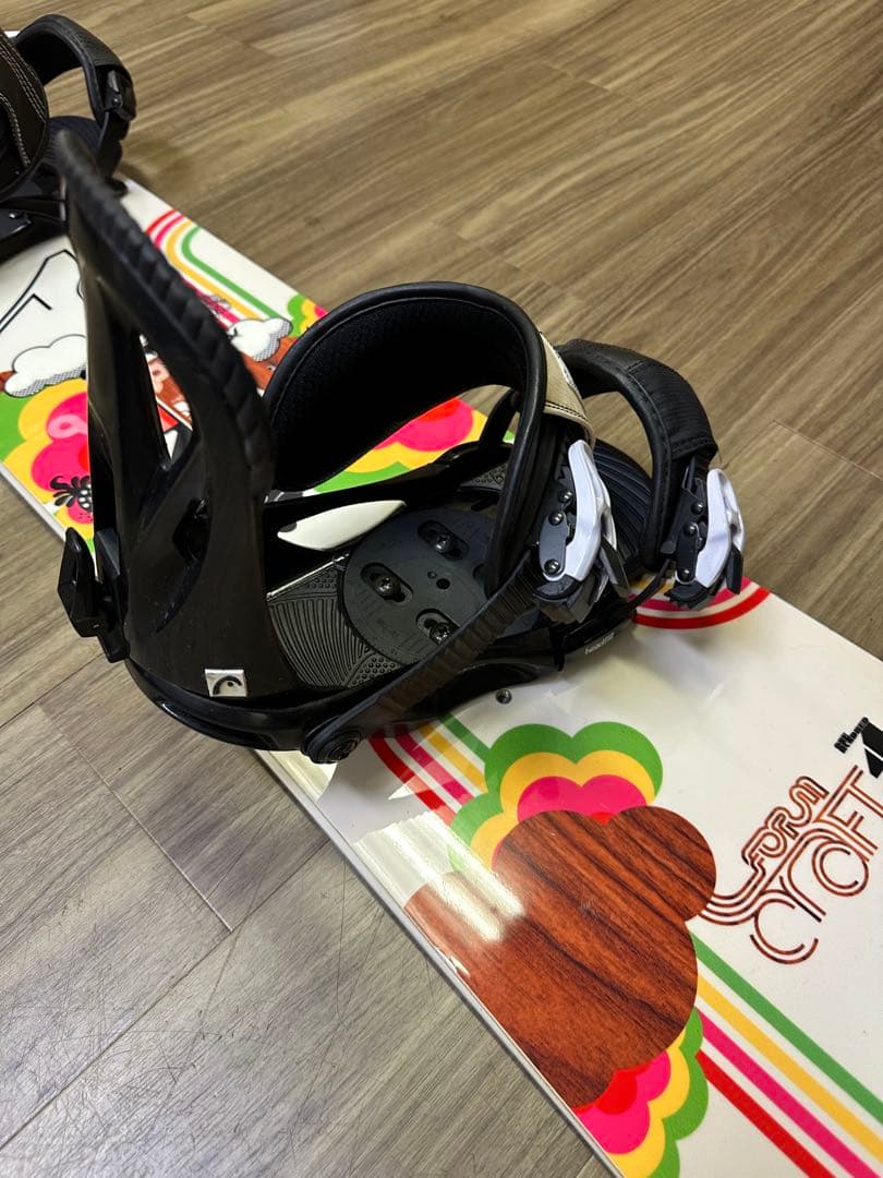 スノーボード FORUM 144cmビンディング head size S