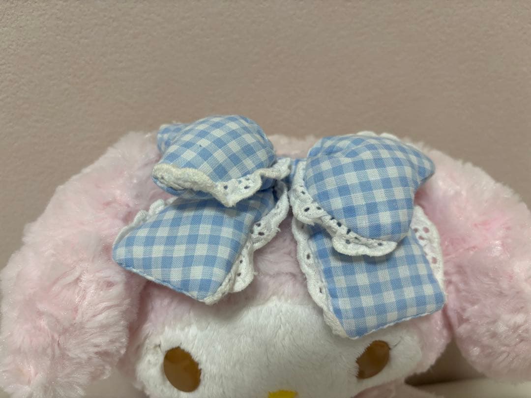 【激レア】マイメロディ おめかしシリーズ ギンガムチェック ぬいぐるみ