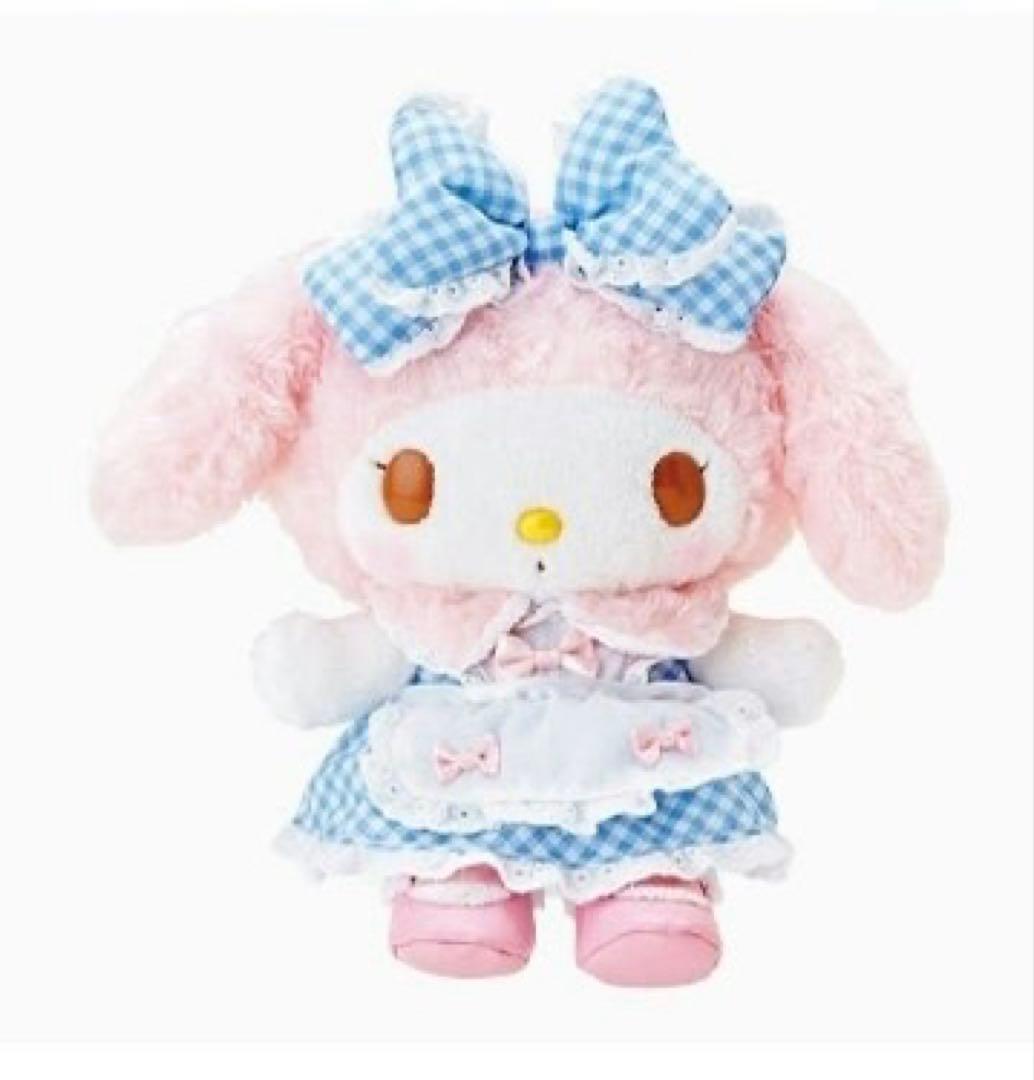 【激レア】マイメロディ おめかしシリーズ ギンガムチェック ぬいぐるみ