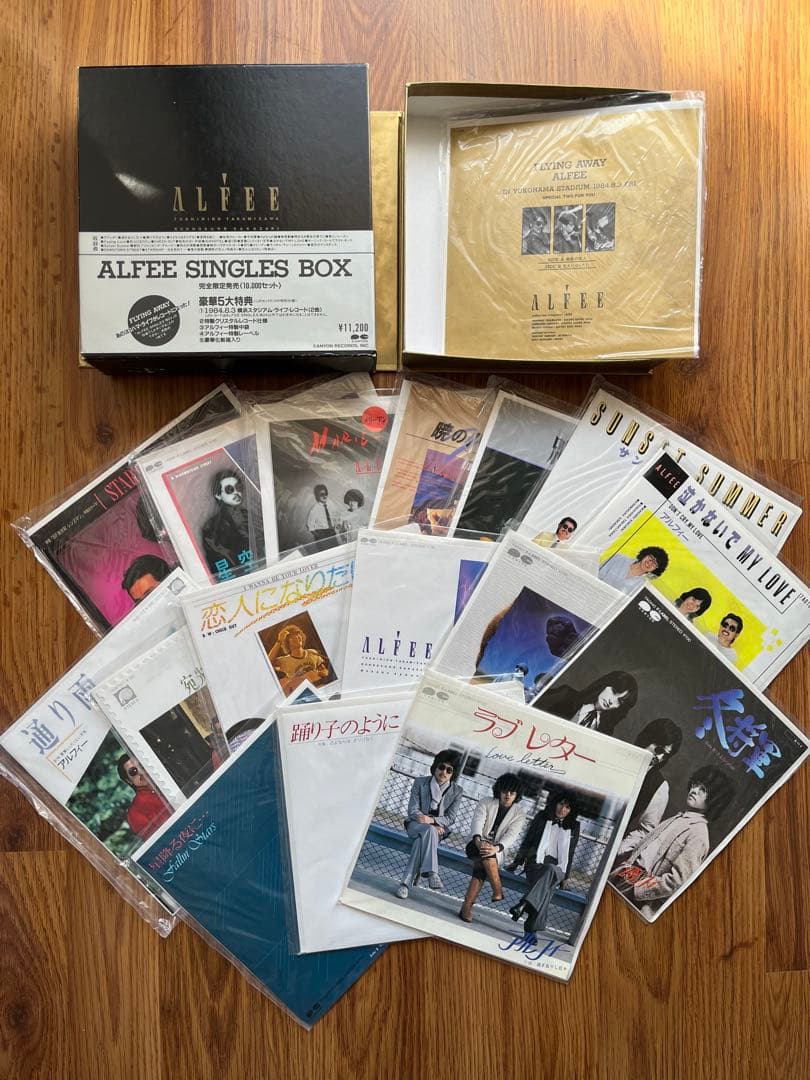 ALFEE SINGLES BOX 完全限定版