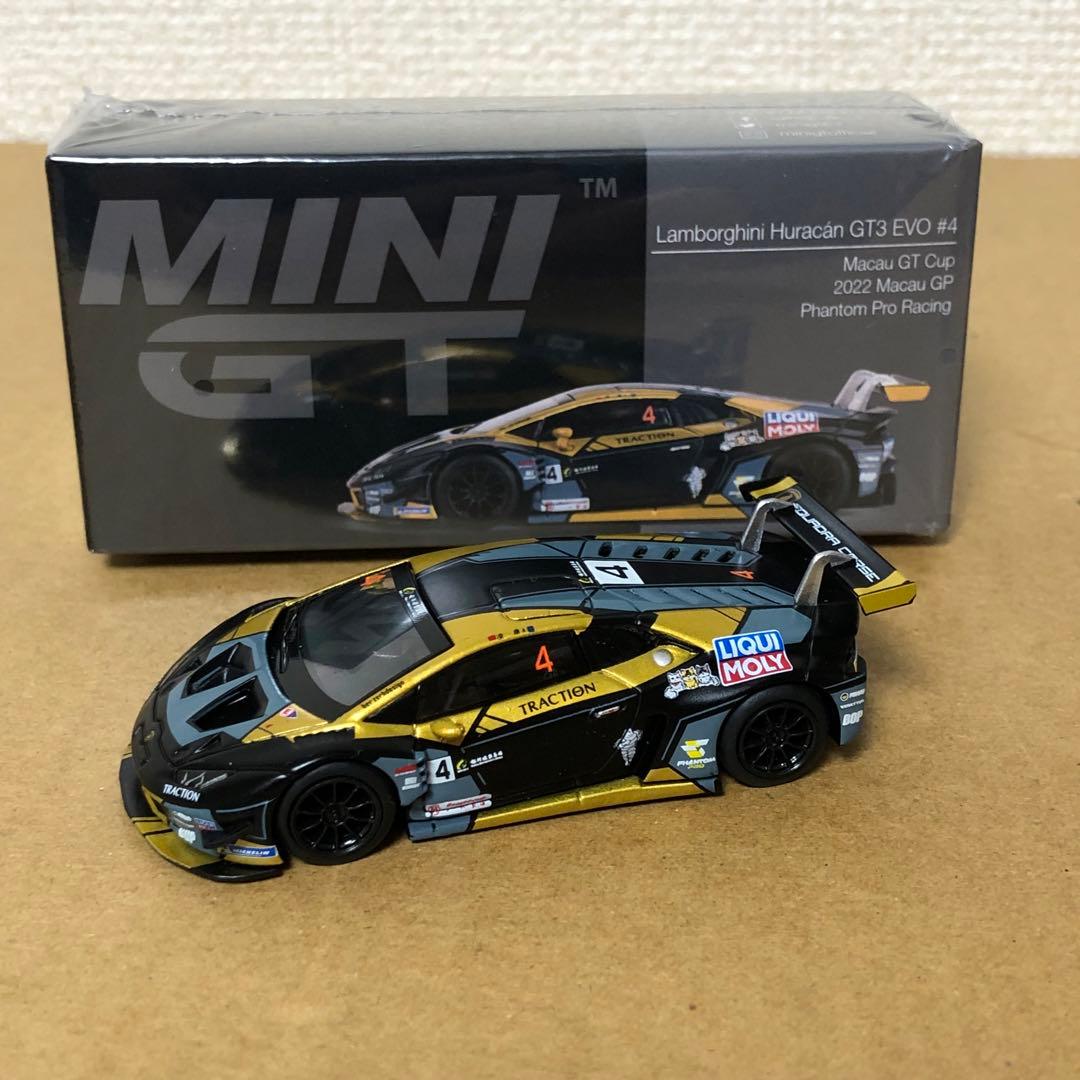 MINI GT　ランボルギーニ ウラカン GT3 EVO #4　PHANTOM