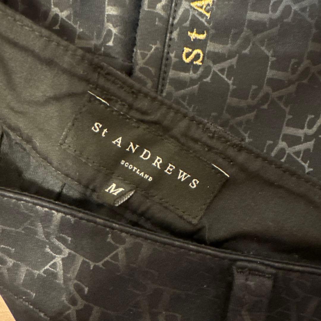 St Andrews レディース ゴルフスカート M 黒