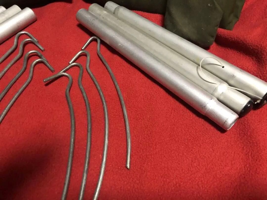 ポーランド軍　軍幕　ポンチョサイズ2 ×2枚