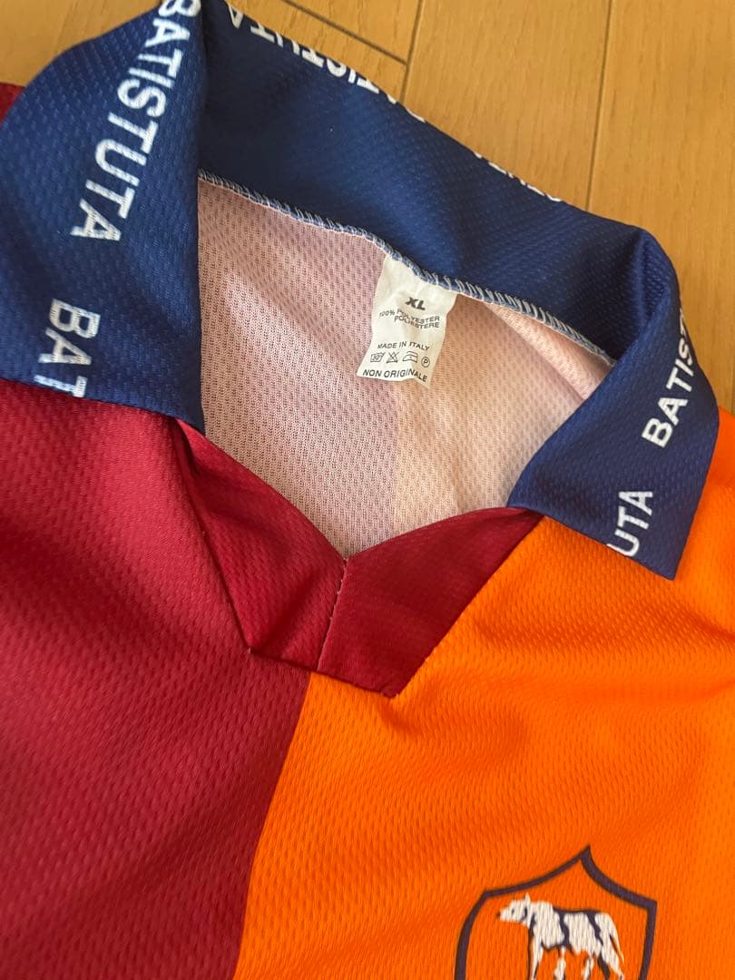 希少レア！AS Roma INA レプリカ サッカージャージ イタリア製XL