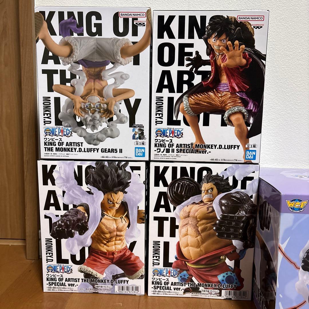 ワンピース フィギュア ルフィセット