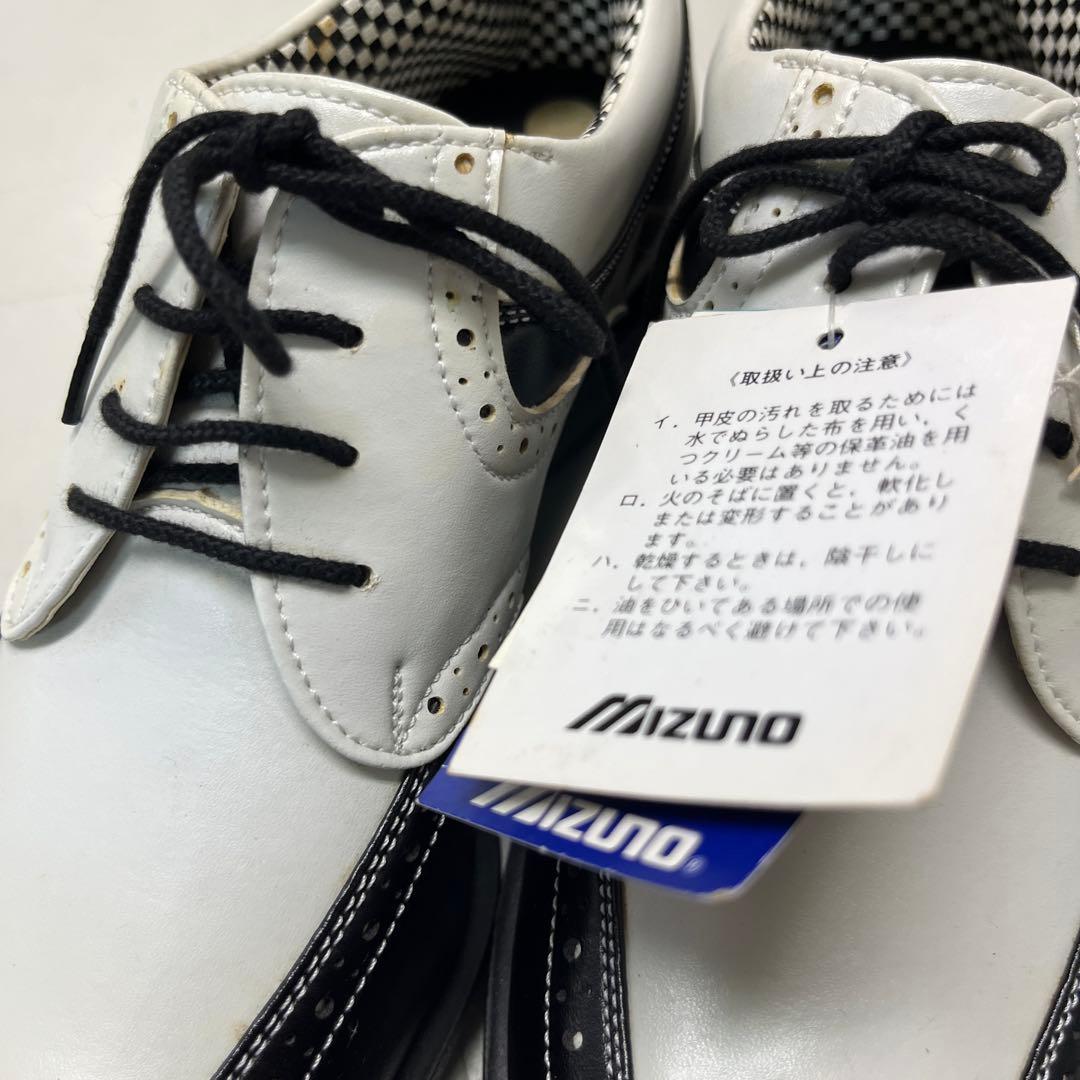Mizuno ゴルフシューズ ホワイト/ブラック 24.0センチ