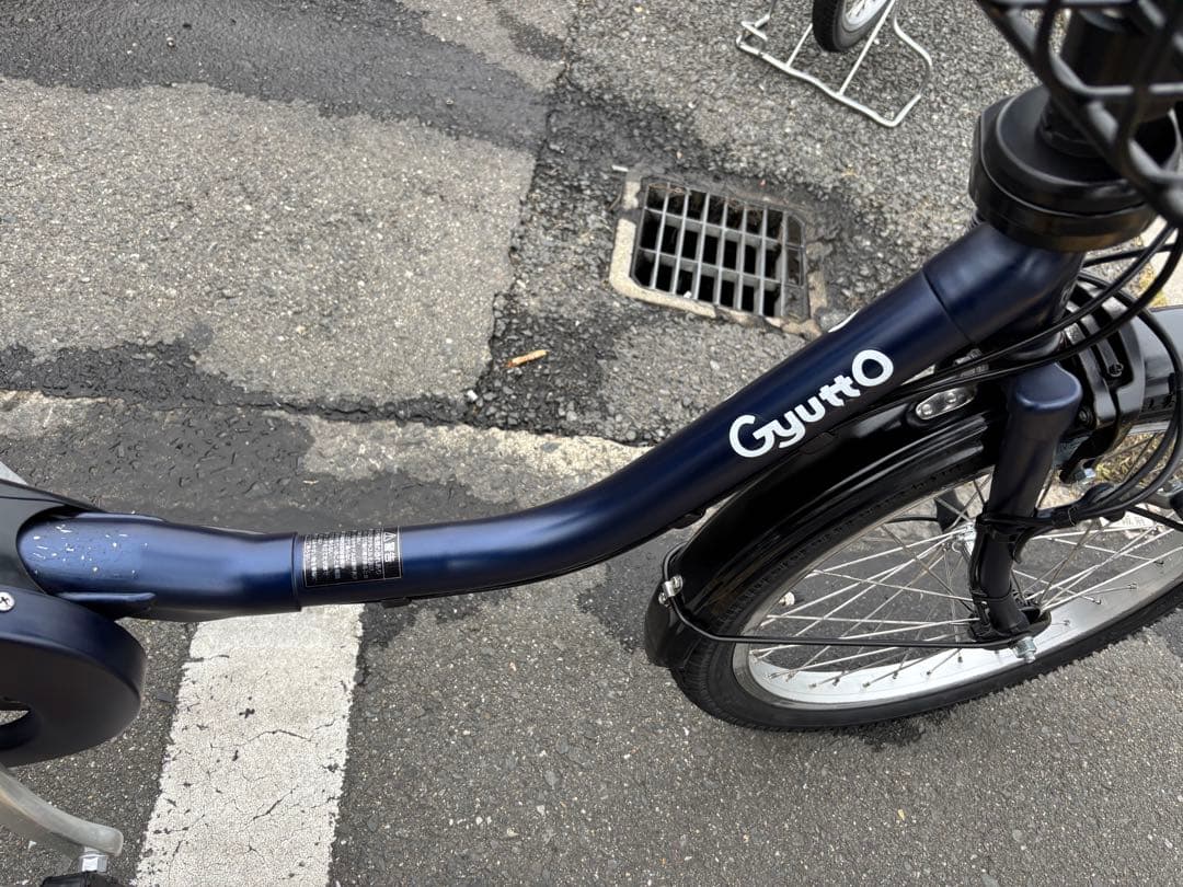 中古20㌅Panasonic gyutto電動アシスト自転車　16Ah 067
