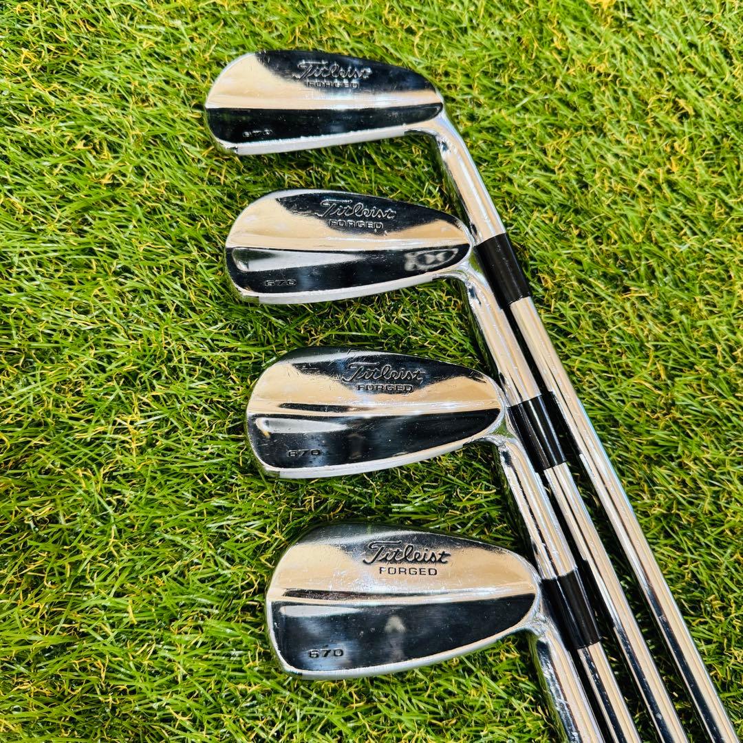【男性用】タイトリスト 670 FORGED アイアンセット 8本