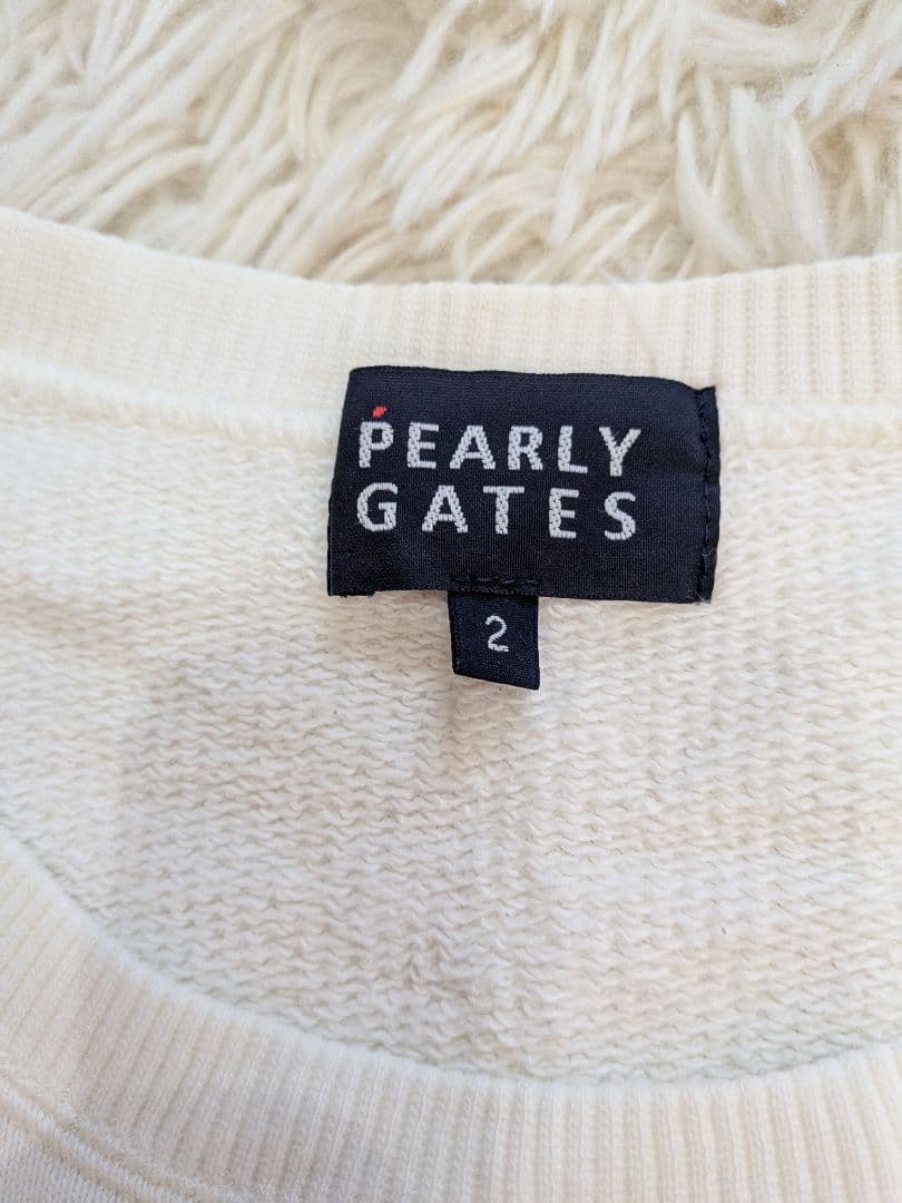 PEARLY GATES セーター サイズ2 ホワイト