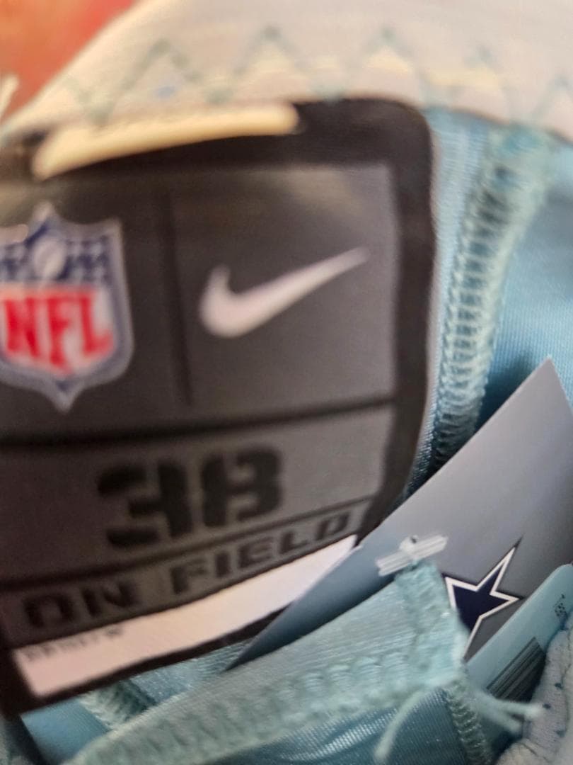 NIKE NFL ダラス・カウボーイズ ゲームパンツ 水色 38
