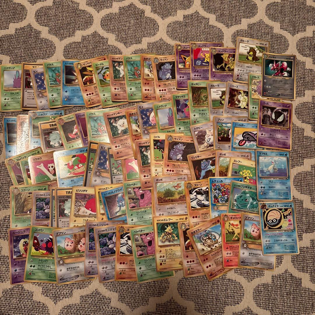 ポケモンカード　旧裏　プロモ　拡張シート　77枚　まとめ売り 引退品　②